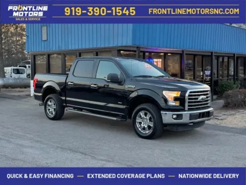 Black 2016 Ford F-150 XLT for sale in Clayton, NC