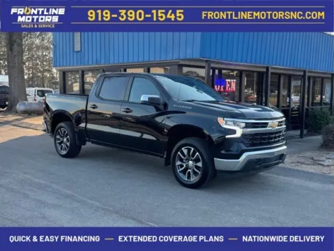 Black 2022 Chevrolet Silverado 1500 LT for sale in Clayton, NC