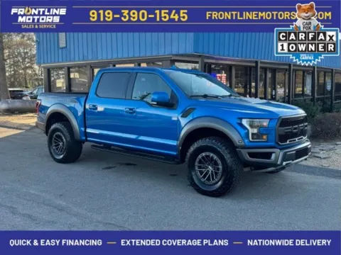 Blue 2019 Ford F-150 Raptor for sale in Clayton, NC