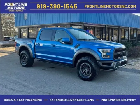 Blue 2019 Ford F-150 Raptor for sale in Clayton, NC