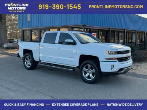 White 2017 Chevrolet Silverado 1500 LT for sale in Clayton, NC