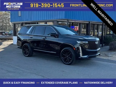 Black 2021 Cadillac Escalade Premium Luxury for sale in Clayton, NC