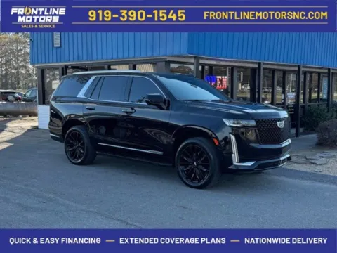 Black 2021 Cadillac Escalade Premium Luxury for sale in Clayton, NC