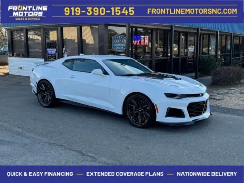 White 2019 Chevrolet Camaro ZL1 for sale in Clayton, NC