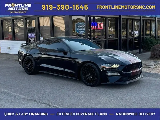 Black 2018 Ford Mustang GT Premium for sale in Clayton, NC