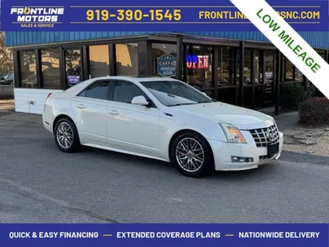 White 2013 Cadillac CTS Premium for sale in Clayton, NC