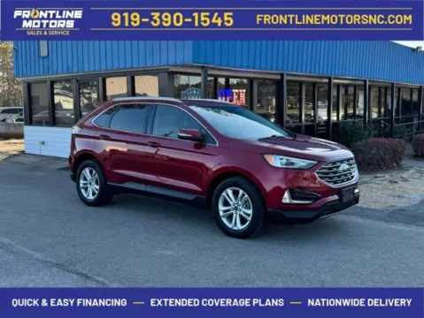 Red 2019 Ford Edge SEL for sale in Clayton, NC
