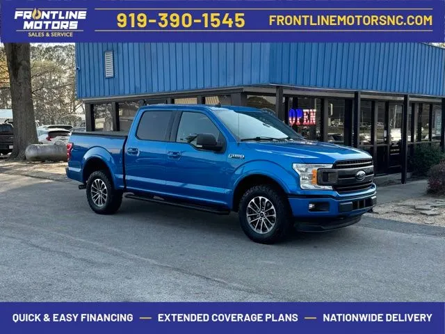 Blue 2019 Ford F-150 XLT for sale in Clayton, NC