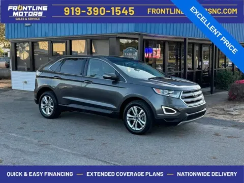 Gray 2017 Ford Edge Titanium for sale in Clayton, NC