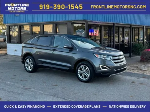 Gray 2017 Ford Edge Titanium for sale in Clayton, NC