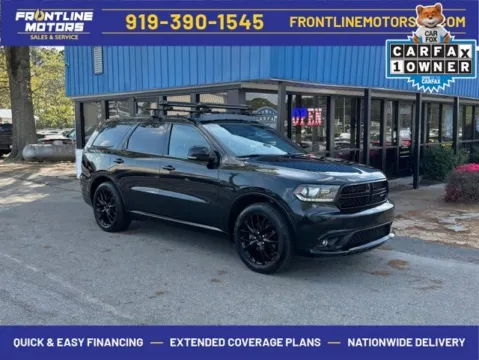 Black 2016 Dodge Durango R/T for sale in Clayton, NC