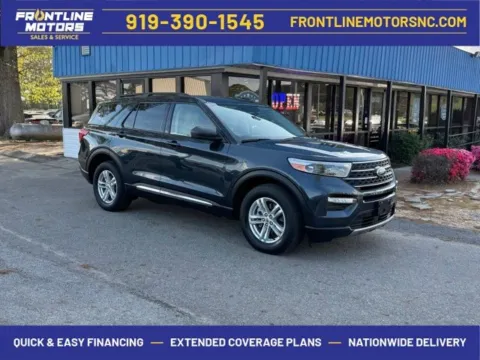 Blue 2022 Ford Explorer XLT for sale in Clayton, NC