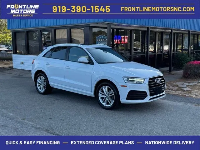 White 2018 Audi Q3 2.0T Premium for sale in Clayton, NC