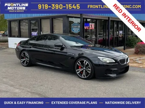 Black 2017 BMW M6 Gran Coupe for sale in Clayton, NC