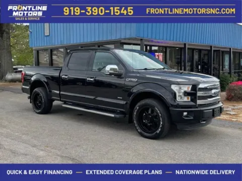 Black 2017 Ford F-150 Lariat for sale in Clayton, NC
