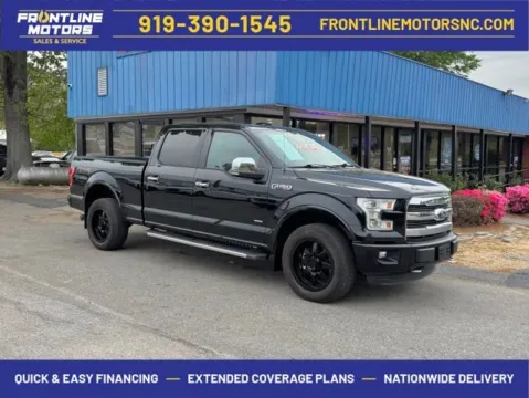 Black 2017 Ford F-150 Lariat for sale in Clayton, NC