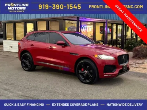 Red 2019 Jaguar F-PACE S for sale in Clayton, NC