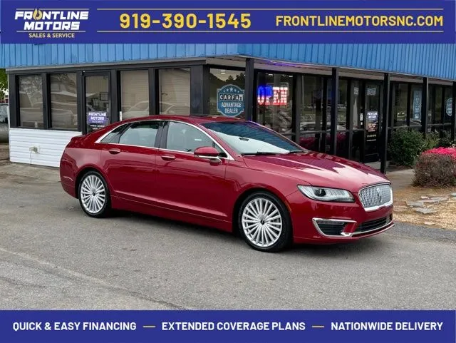 Red 2017 Lincoln MKZ Reserve for sale in Clayton, NC