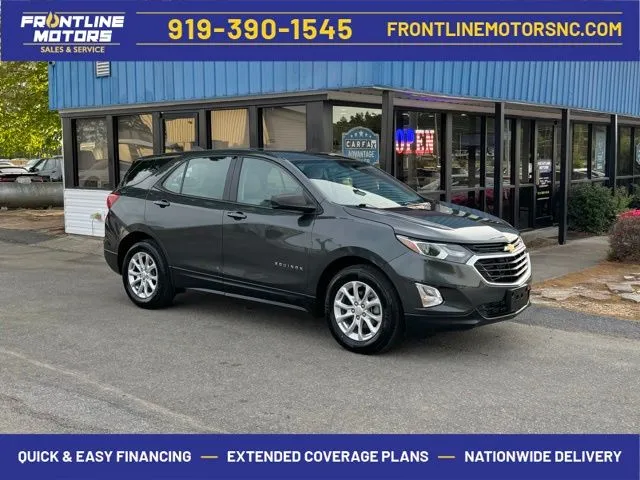 Gray 2019 Chevrolet Equinox LS for sale in Clayton, NC