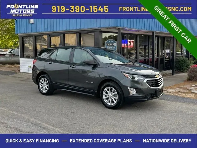 Gray 2019 Chevrolet Equinox LS for sale in Clayton, NC