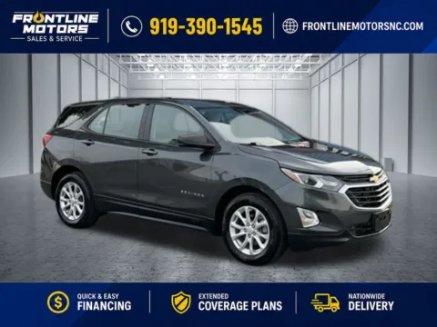 Gray 2019 Chevrolet Equinox LS for sale in Clayton, NC