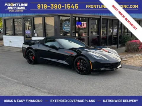 Black 2014 Chevrolet Corvette Stingray Z51 for sale in Clayton, NC