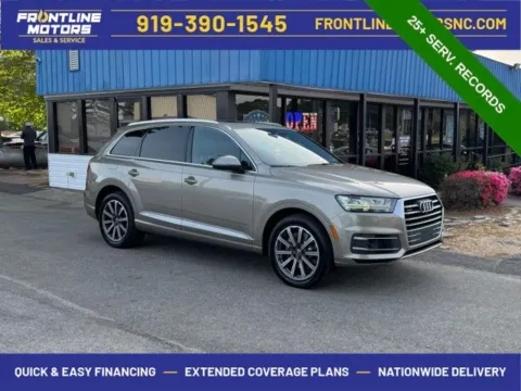 Beige 2017 Audi Q7 3.0T Prestige for sale in Clayton, NC