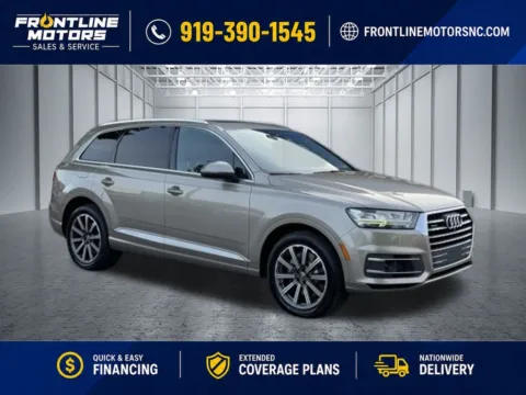 Beige 2017 Audi Q7 3.0T Prestige for sale in Clayton, NC