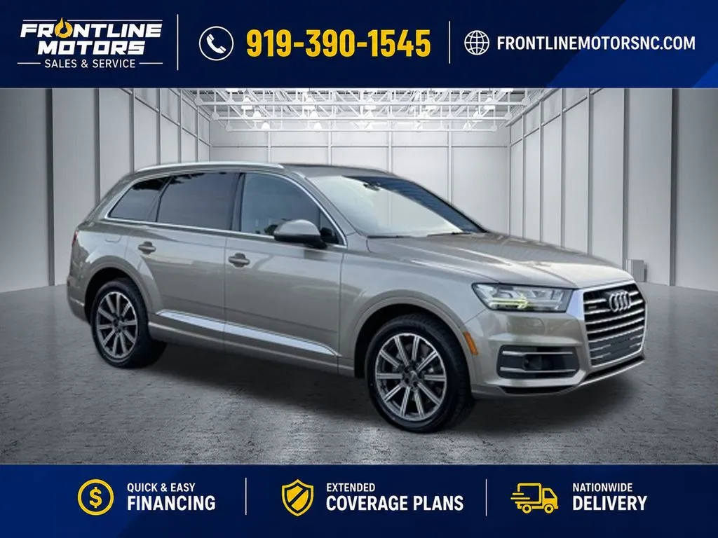 Beige 2017 Audi Q7 3.0T Prestige for sale in Clayton, NC
