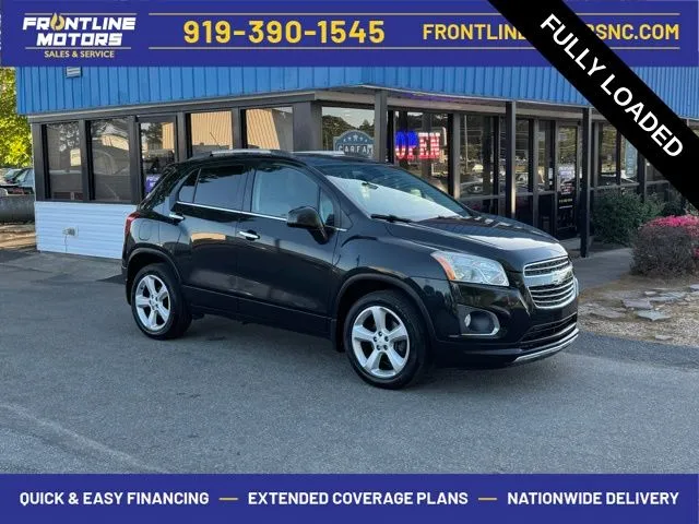 Black 2016 Chevrolet Trax LTZ for sale in Clayton, NC