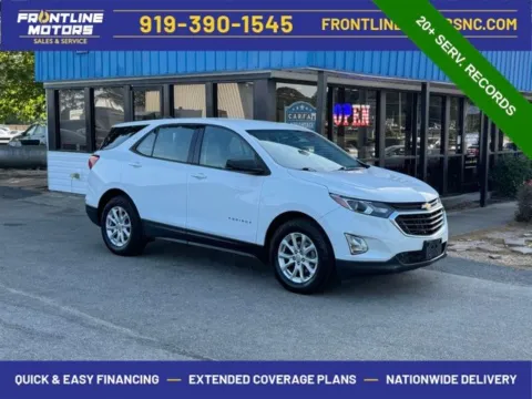 White 2019 Chevrolet Equinox LS for sale in Clayton, NC