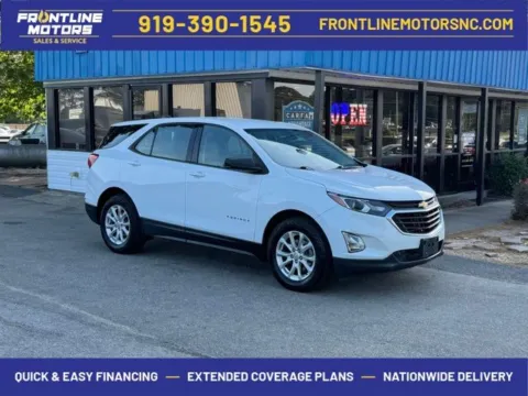 White 2019 Chevrolet Equinox LS for sale in Clayton, NC