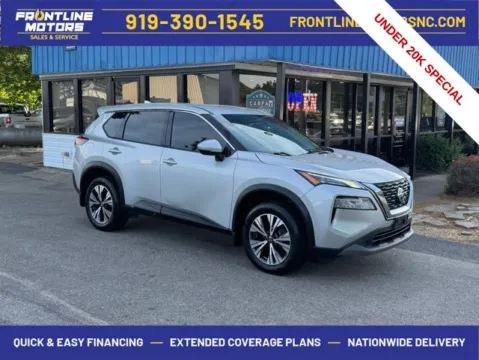 Silver 2021 Nissan Rogue SV for sale in Clayton, NC