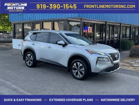 Silver 2021 Nissan Rogue SV for sale in Clayton, NC