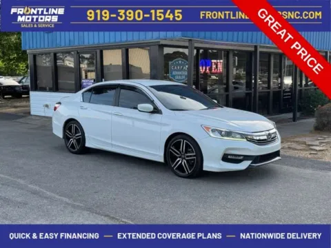 White 2016 Honda Accord Sport for sale in Clayton, NC