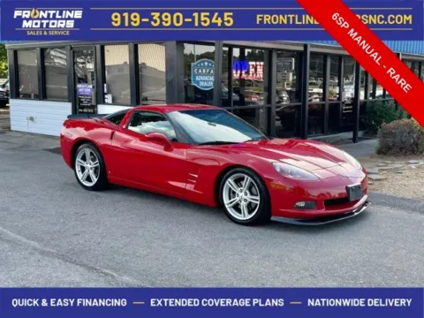 Red 2009 Chevrolet Corvette for sale in Clayton, NC