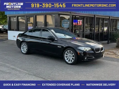 Black 2015 BMW 5 Series 535i for sale in Clayton, NC