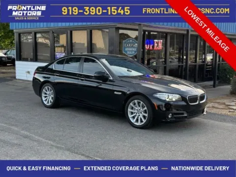 Black 2015 BMW 5 Series 535i for sale in Clayton, NC