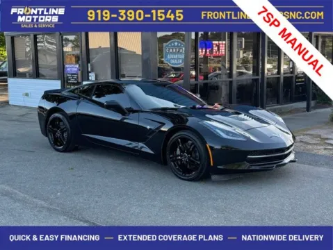 Black 2016 Chevrolet Corvette Stingray for sale in Clayton, NC