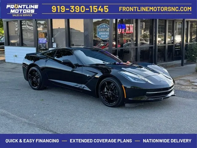 Black 2016 Chevrolet Corvette Stingray for sale in Clayton, NC
