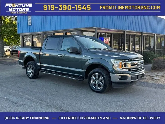 Green 2018 Ford F-150 XLT for sale in Clayton, NC