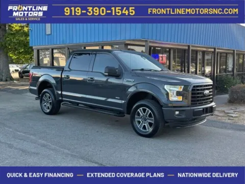 Gray 2016 Ford F-150 XLT for sale in Clayton, NC