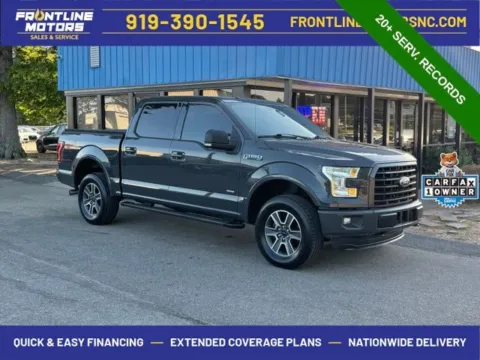Gray 2016 Ford F-150 XLT for sale in Clayton, NC
