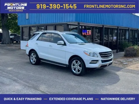 White 2015 Mercedes-Benz M-Class ML 350 for sale in Clayton, NC