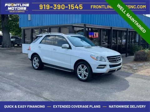 White 2015 Mercedes-Benz M-Class ML 350 for sale in Clayton, NC