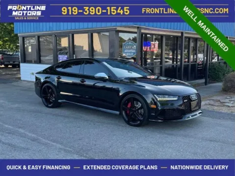 Black 2016 Audi RS 7 4.0T Prestige for sale in Clayton, NC