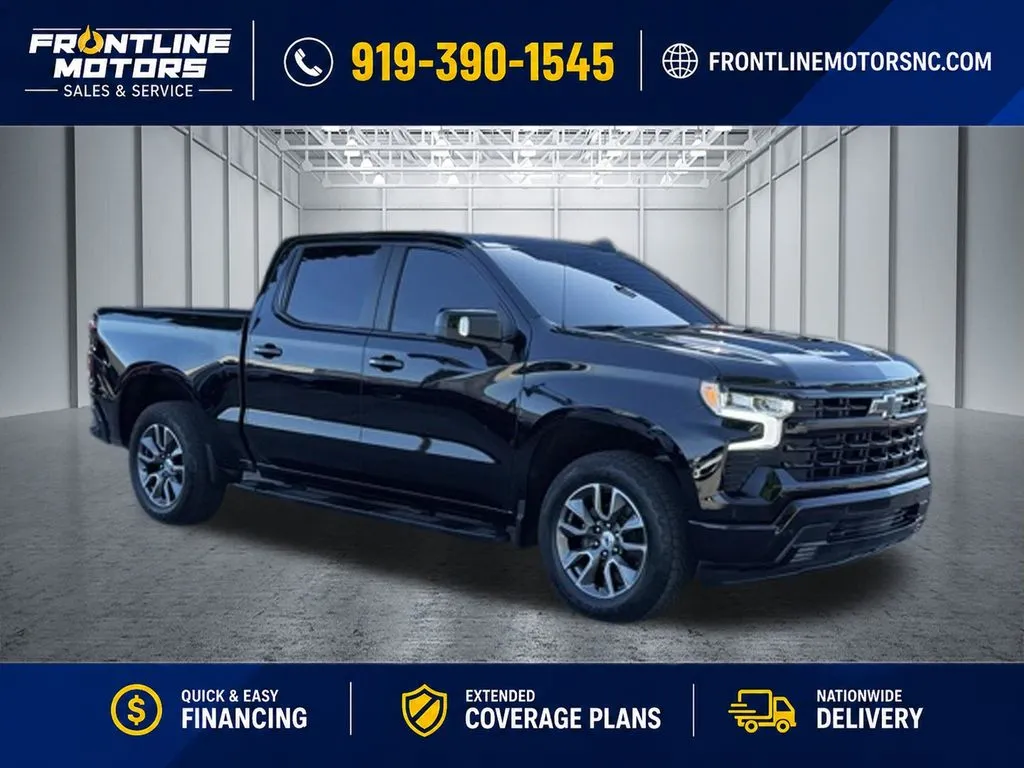 Black 2024 Chevrolet Silverado 1500 RST for sale in Clayton, NC