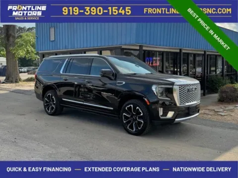 Black 2022 GMC Yukon XL Denali for sale in Clayton, NC