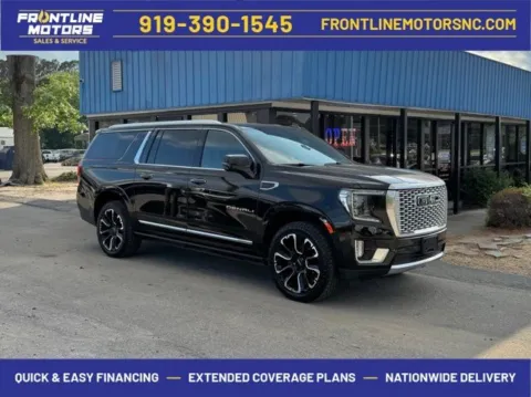 Black 2022 GMC Yukon XL Denali for sale in Clayton, NC