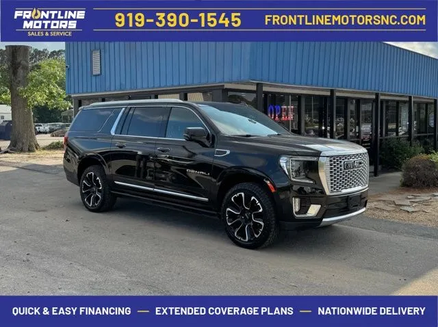Black 2022 GMC Yukon XL Denali for sale in Clayton, NC